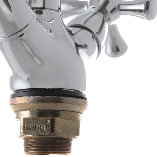 Змішувач для умивальника Haiba Smes 274 HB0377 Хром - фото 3