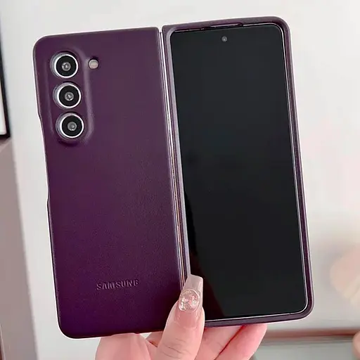 Кожаный чехол Leather Case (AAA) для Samsung Galaxy Z Fold5 urle - фото 6