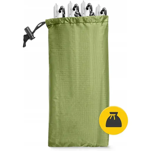Туристичний тент Mountain Goat 300 x 300 см бівачний, водонепроникний Olive (P-5905973406376) - фото 3