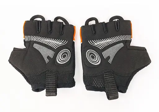 Велорукавиці Sydney A-4781 з короткими пальцями M Black-Orange (G0000073) - фото 2