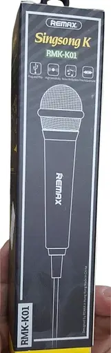 Настільний мікрофон Remax OR RMK-K01 на підставці Сумісний з IOS, Android, Windows-phones Сірий - фото 3