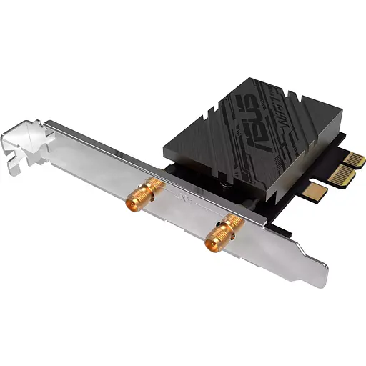 WiFi-адаптер ASUS WiFi PCE-BE92BT BE9400, PCI-Express x1, BT5.4 (90IG08U0-MO0B00) - фото 3