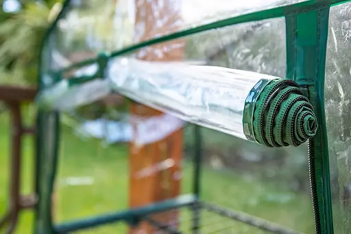 Парник складаний Neo Tools 95х69х49, 2 полиці, ПВХ плівка, прозорий - фото 5