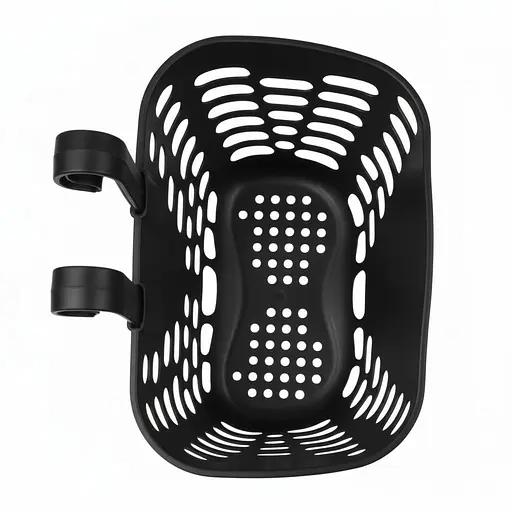 Кошик на дитячий велосипед / самокат 23х16х16 см чорний (G0002244) - фото 2