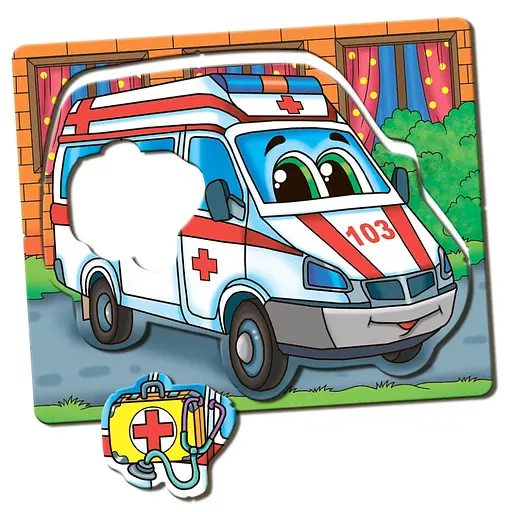 Дитяча настільна гра Транспорт. Спецмашини 81152, 12 карток - фото 6