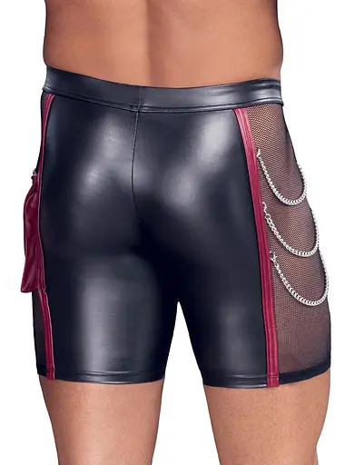 Чоловічі шорти Nek M (чорний з червоним) - фото 10