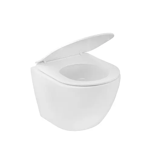 Комплект 4 в 1: Инсталляция GROHE Rapid SL 3 в 1 3884966Q + Унитаз безободочный Kroner Harz WHI483632 TORNADO с сиденьем Slim Duroplast / Soft-close / Quick relase KH483632WHIT (388496 - фото 10