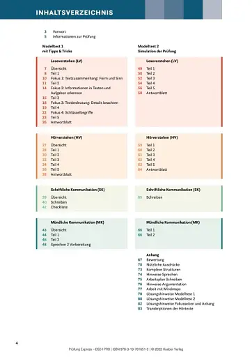 Prufung Express - DSD І Pro Übungsbuch mit Audios Online - фото 3