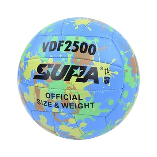 М'яч волейбольний Bambi MS 3885(Blue) діаметр 21,3 см, ПВХ, 260-280 грам - фото 1