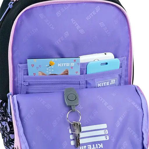Рюкзак Kite Education 585 HK Черный (HK26-585M) - фото 12