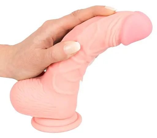 Фалоімітатор Orion Medical Silicone Dildo 20 см тілесний - фото 5