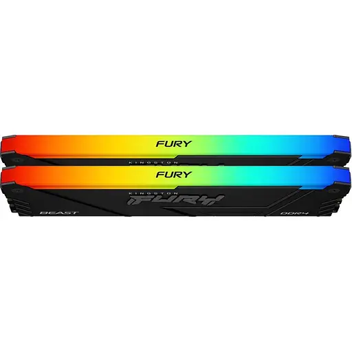 Модуль пам'яті DDR4 Kingston Fury Beast RGB 2x8GB 3200 MHz (KF432C16BB2AK2/16WP) [148740] - фото 2