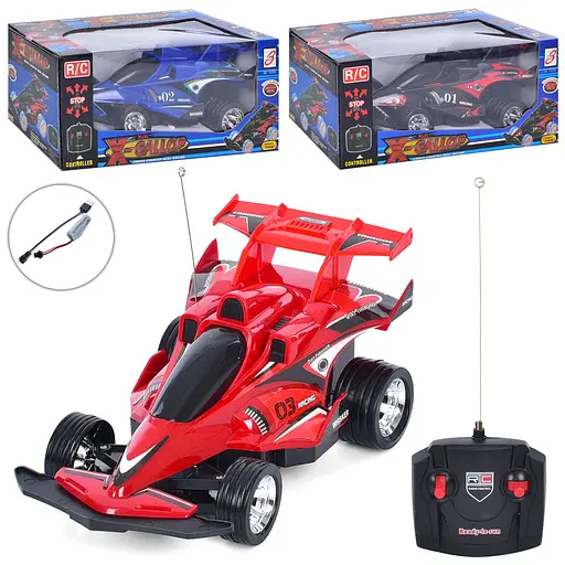 Машина на радіокеруванні, акумулятор, 23 см, USB-зарядка, 27x13.5x11.5 см, ZJ23053 (В асортименті) - фото 3