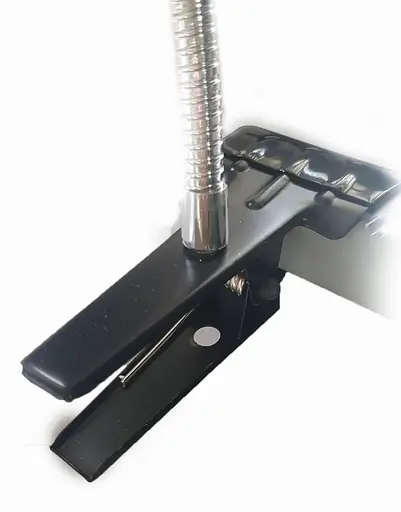 Лупа двойная на гибкой ноге с зажимом MG 15122-C с LED-подсветкой 2х и 6-кратное увеличение - фото 2