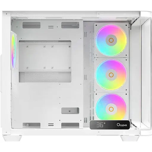 Корпус Ocypus IOTA C70 Curve ARGB Digital White (IOTA-C70-WHD400CD-GL) - фото 2