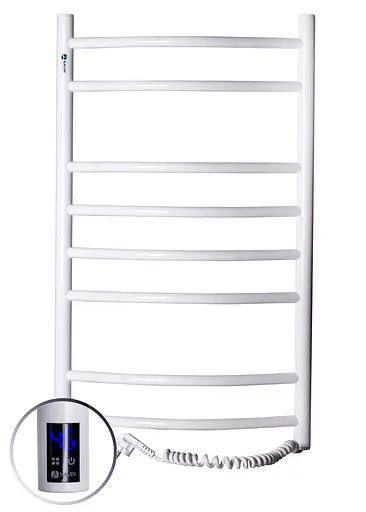 Електрична рушникосушарка Navin Камелія 480x800 Sensor права з таймером 12-007033-4880, Білий, Праве, Електронний - фото 1