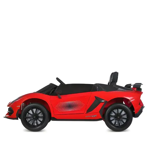 Електромобіль дитячий Bambi Lamborghini M 6026EBLR 3 два мотори м'які колеса шкіряне сидіння - фото 2