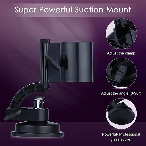 Міні секс-машина Hismith Mini Capsule Sex-Machine With Strong Suction Cup - фото 6