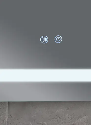 Зеркало Mixxus Style MR13-90x70-Reverse (LED Touch, антизапотевание, димер, регулировка яркости) MI6667 - фото 5