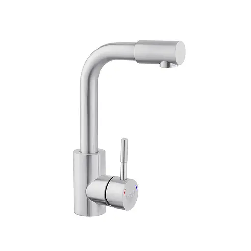 Змішувач для раковини Kroner KRP Edelstahl Klassisch - ESG012 CV023008 Хром матовый - фото 1