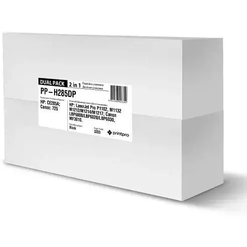 Картридж PrintPro HP 85A CE285A Black teh0024317 - фото 1