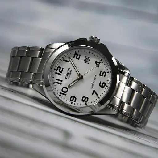 Годинники наручні жіночі сталеві модні оригінальні Casio Collection LTP-1259PD-7BEF - фото 4