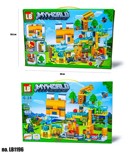 Конструктор Майнкрафт, LB1196, 428 деталей - фото 2