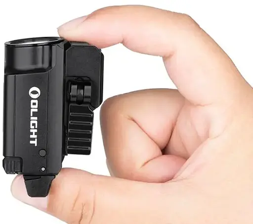 Фонарь с ЛЦВ Olight Baldr Mini Red Laser Black - фото 8