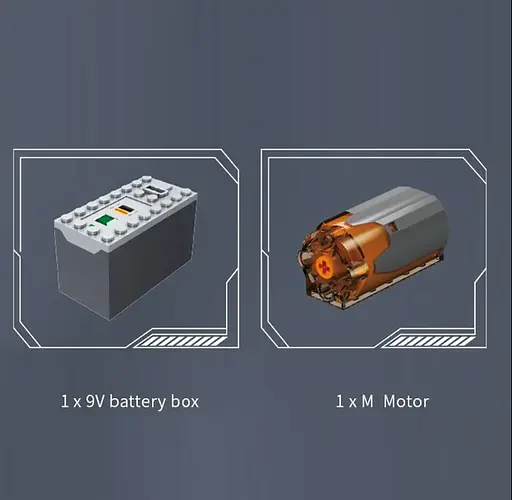 Конструктор двигун Mould King Mitsubishi 4G63T Turbocharged Inline-Four Engine L4 10235 моторозований дитячий мотор 811 деталей - фото 6