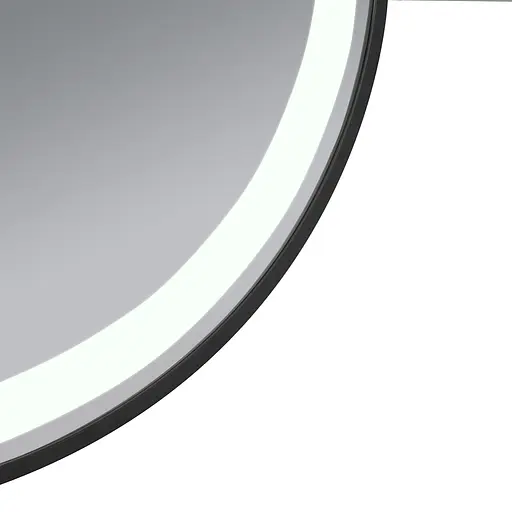 Дзеркало Qtap Gemini 800x700 з LED-підсвічуванням Touch, з антизапотіванням, з димером температури кольору (3000-6500K) Reverse QT2578R8072B - фото 11