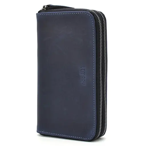 Чоловічий шкіряний клатч LIMARY 22х14х4 см sum0026215 - фото 6