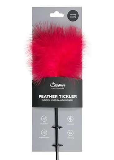 Тіклер-перо EasyToys Tickler Long 44 см червоний - фото 3