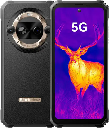 Смартфон Blackview BL9000 PRO 5G 12/512GB ТЕПЛОВИЗОР Gold