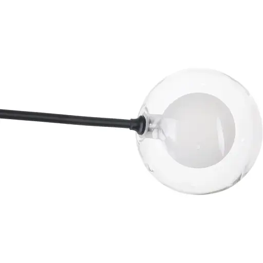 Люстра стельова Brille в спальню G4 40W BK (BR-01 648C/9) - фото 3