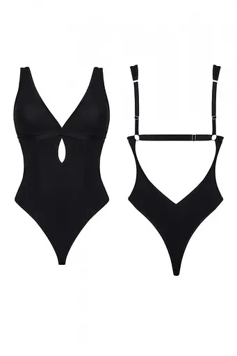 Боди Demoniq LadyX Gracia XL черный - фото 6