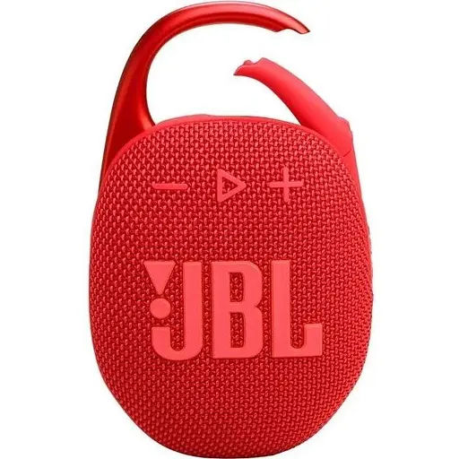 Портативна акустика JBL Clip 5 Red (JBLCLIP5RED) (6980788) - фото 1