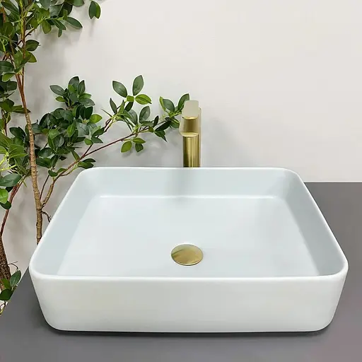 Умивальник VBI Atrani smoke blue накладний VBI-013602, Синий - фото 1