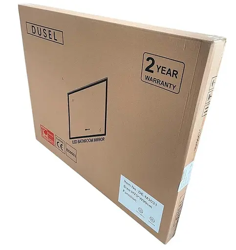 Дзеркало Dusel DE-M2071D Ø100 см, Білий - фото 5