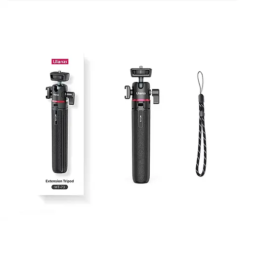 Штатив Ulanzi Vijim MT-73 55CM Tripod with 1/4 Cold Shoe (UV-T048GBB1 MT-73) - фото 2