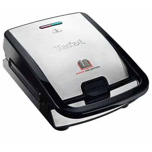 Мультимейкер Tefal Snack collection черный 700 Вт (SW854D16) - фото 1