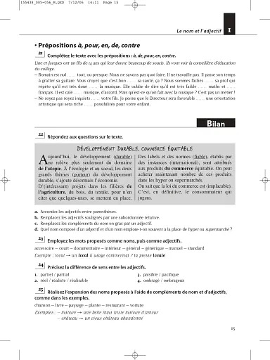 Les 500 Exercices de Grammaire Livre d'eleve B2 + corriges - фото 15