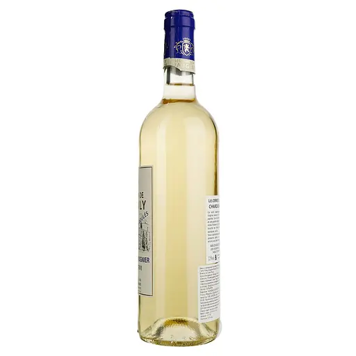 Вино Les Ormes De Vaugely Les Galets Roules Chardonnay Viogner IGP Pays D'Oc, белое, сухое, 0,75 л - фото 3