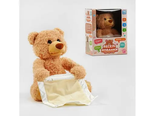 Інтерактивна іграшка ведмідь Веселі хованки, TK Group