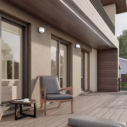 Архитектурный светодиодный накладной светильник Ardero DH0171ARD CUBE 10Вт 3000K черный - фото 2