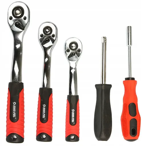 Набір інструментів Mar-Pol M582221 CrV 216 ел. - фото 5