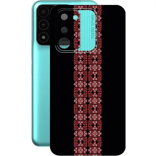Защитная пленка StatusSKIN для Tecno Spark 8c Корпус Винил Вышиванка 2 - фото 1