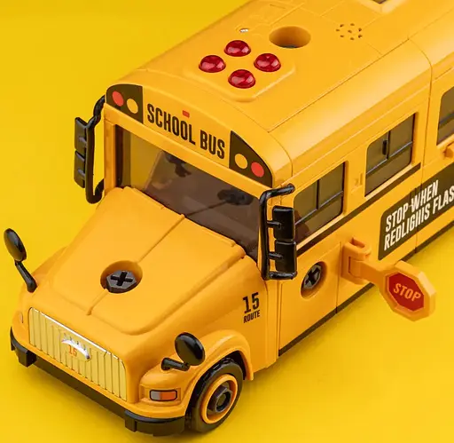 Машинка-конструктор Otamanko Автоконструктор Школьный автобус - фото 5