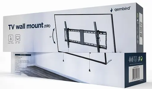 Кронштейн для монітора Gembird WM-90T-01 - фото 3