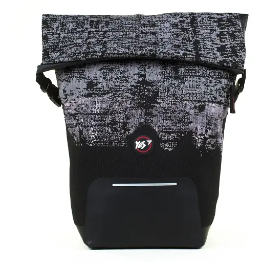 Рюкзак молодежный Yes T-93 Roll серый/черный