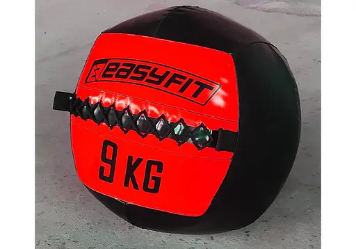 Медицинский мяч EasyFit Wall Ball медбол, волболл 9 кг (EF-WB-09) - фото 3